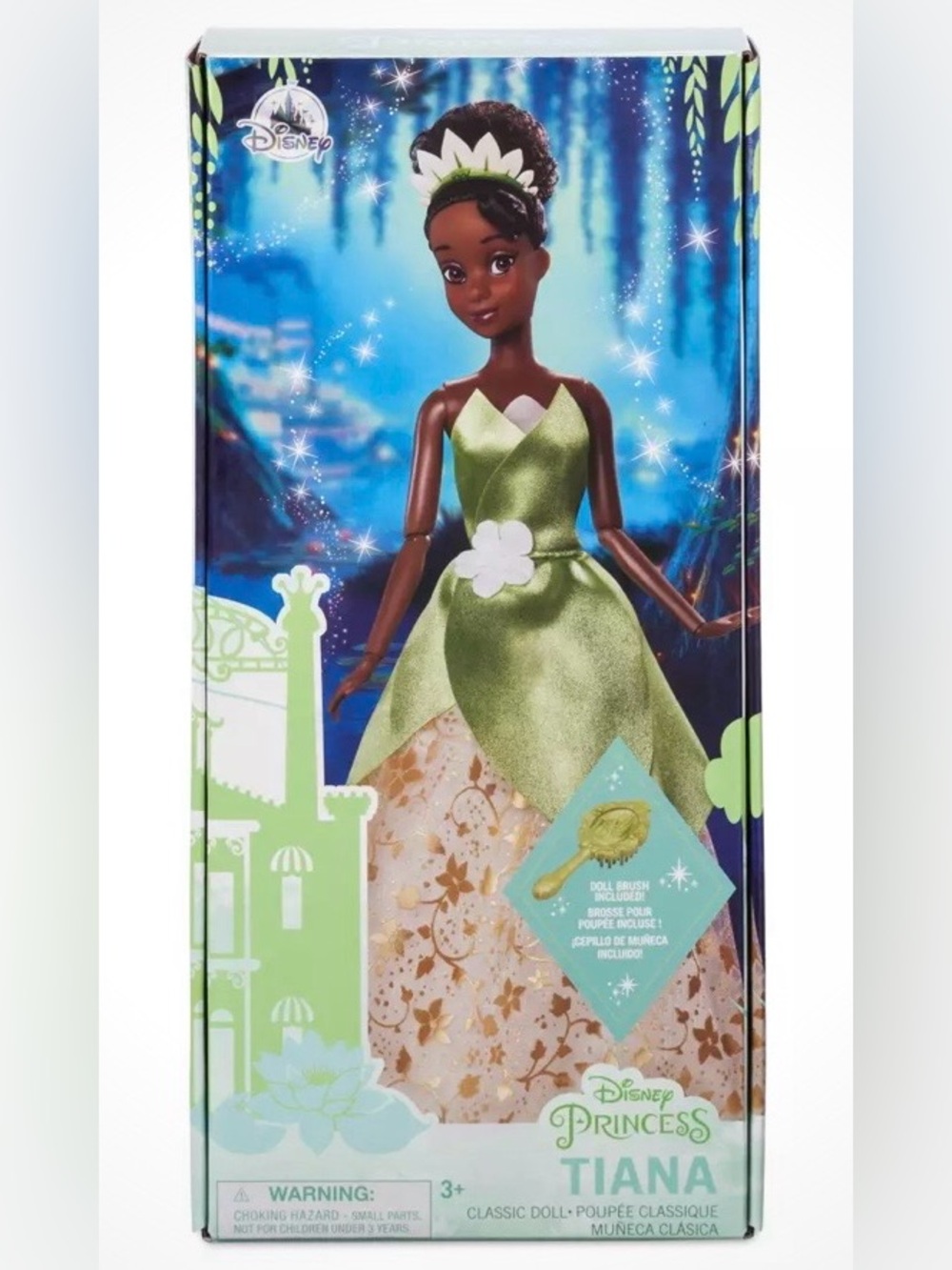 DISNEY STORE Princess Tiana 11” Doll